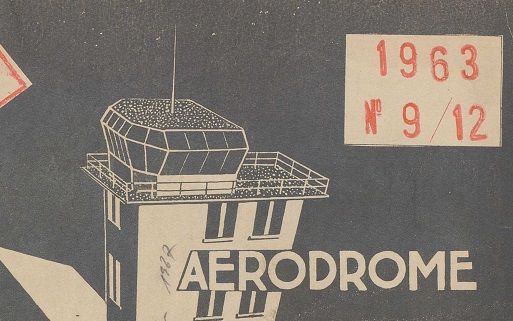 Description de l'aérodrome de Châteauroux-Déols (1963)